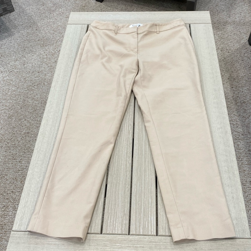 White House Black Market — WHBM Beige Pants, Size 6